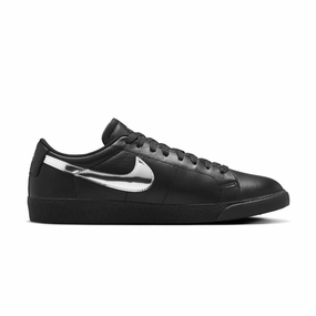 '  Dancer Skateboards SB Zoom Blazer Low 'Black Metallic Silver' All-Round Wear