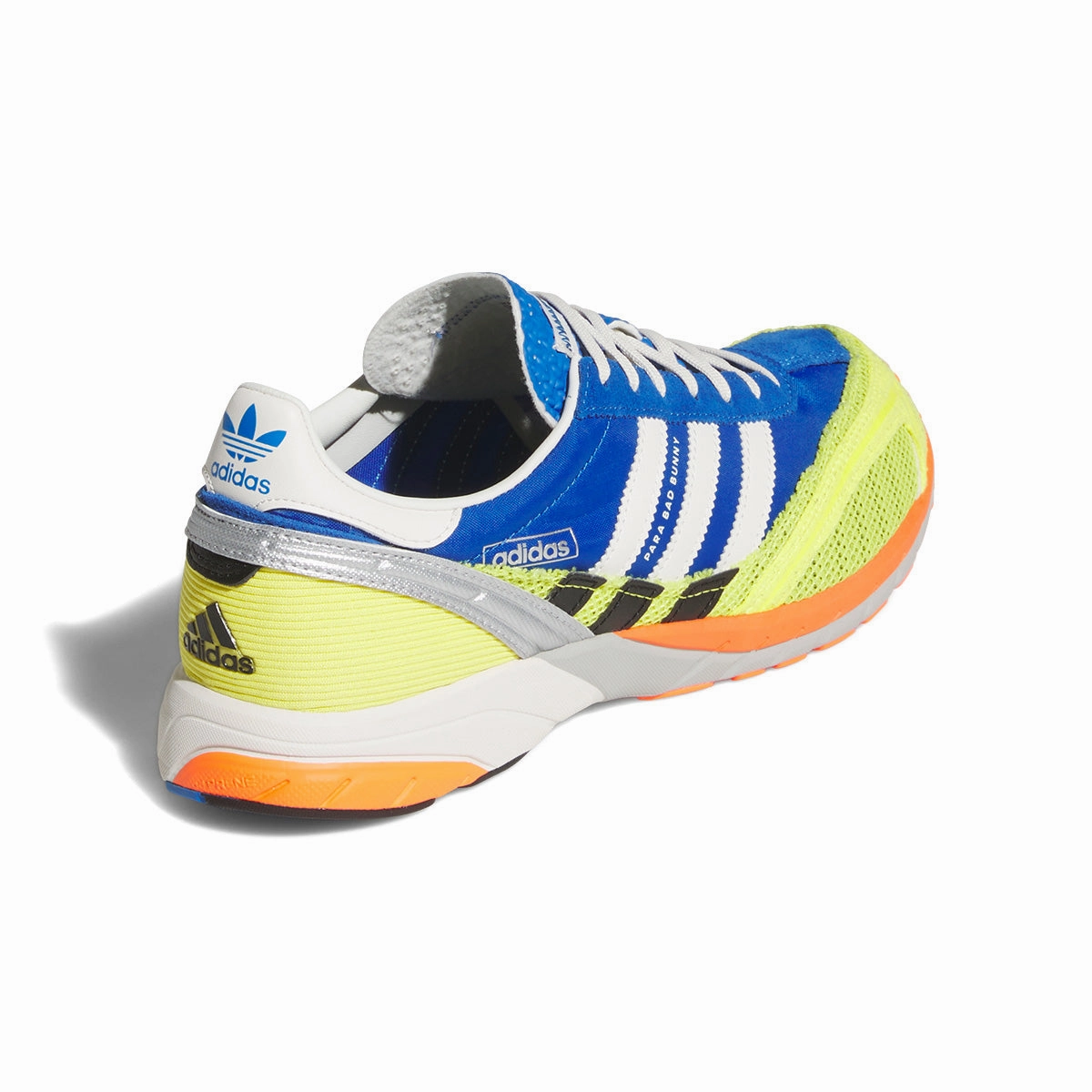   Bad Bunny Adizero SL 72 'Blue Shock Yellow' Modern Flex