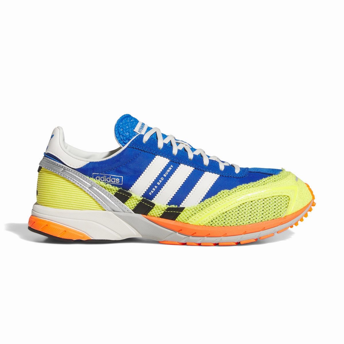   Bad Bunny Adizero SL 72 'Blue Shock Yellow' Non-Slip Grip