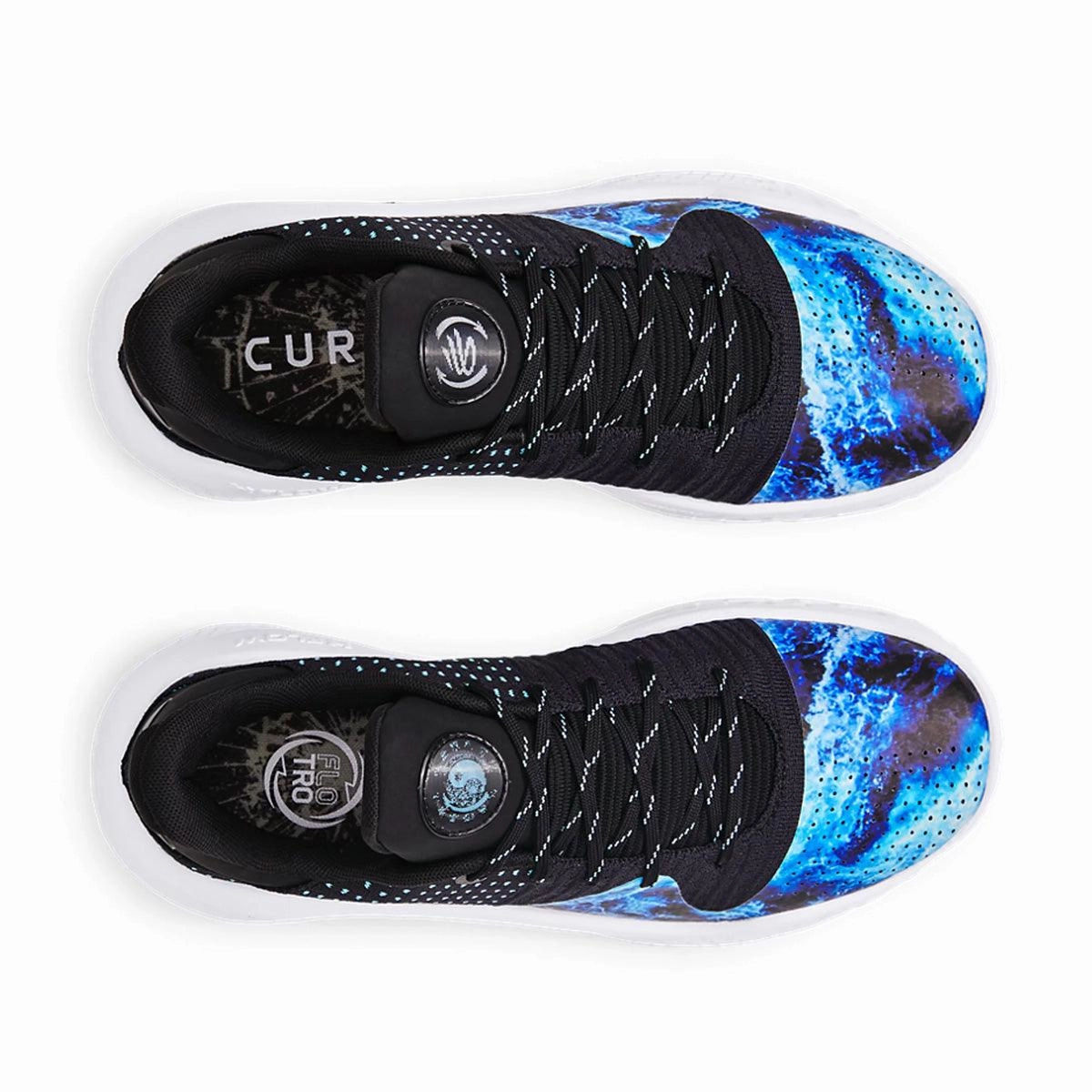   Bruce Lee Curry 4 Low FloTro 'Dark Water' Sleek upper