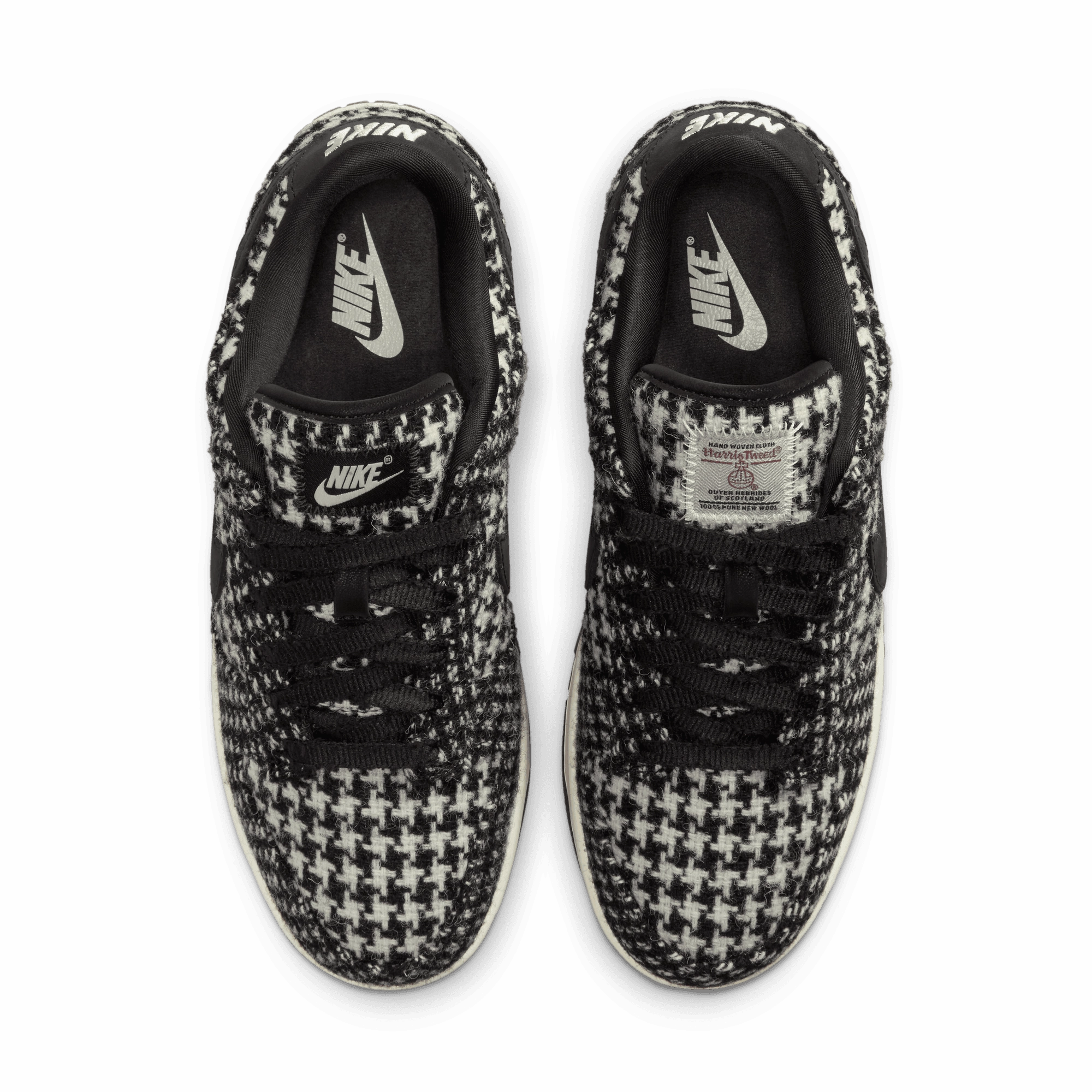  Harris Tweed Wmns Dunk Low 'Black Phantom' Plush