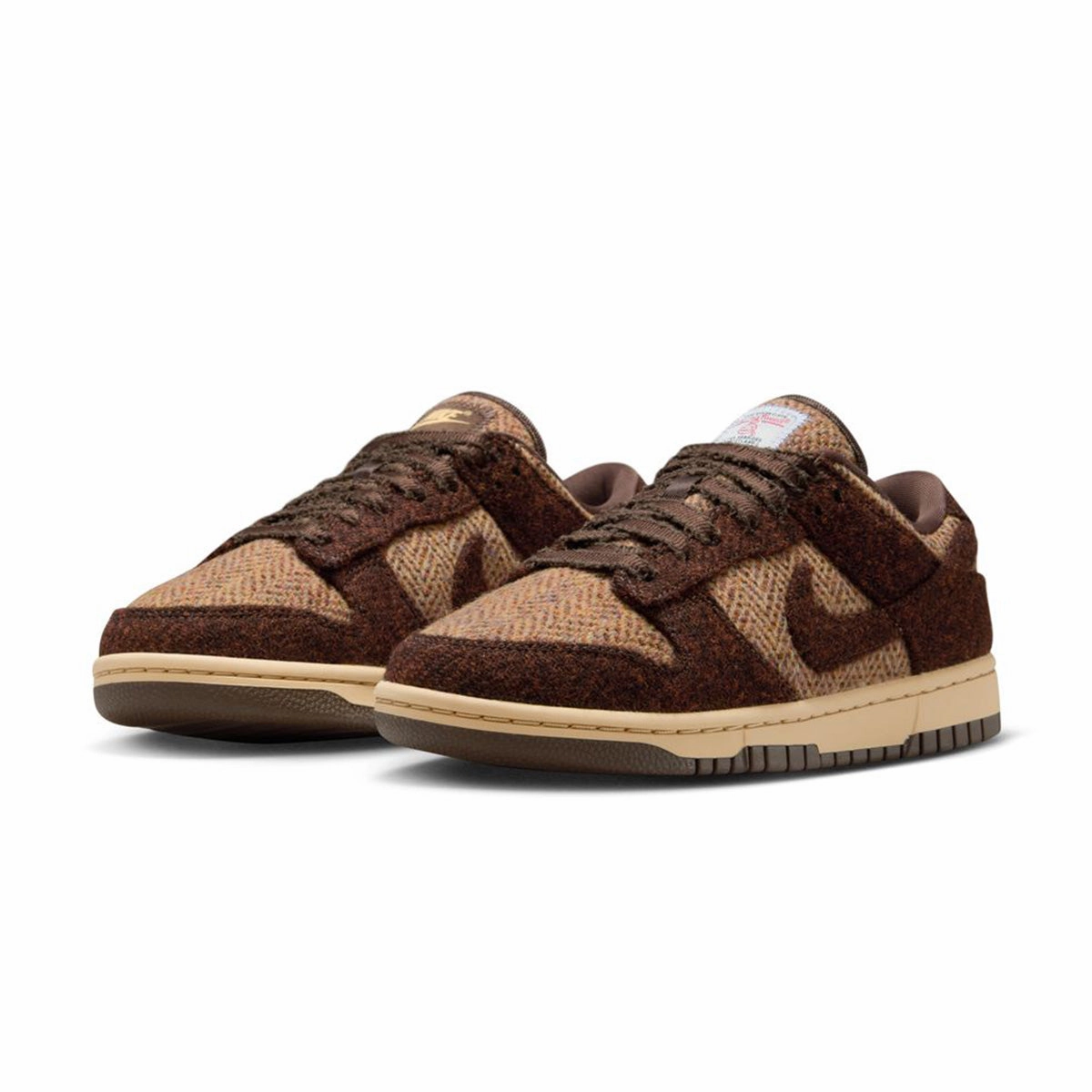   Harris Tweed Wmns Dunk Low 'Sesame Violet Mist' Easy Step Move-Out