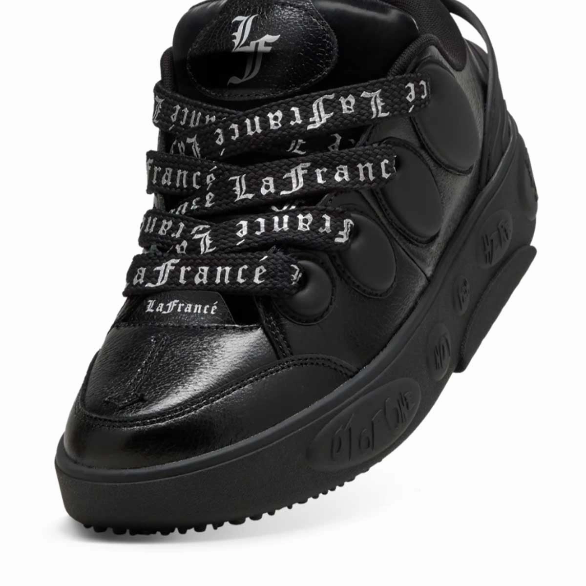   LAMELO BALL LaFranc Black Written in Chrome 'PUMA Black Silver Mist' Soft Step-On Move Layer