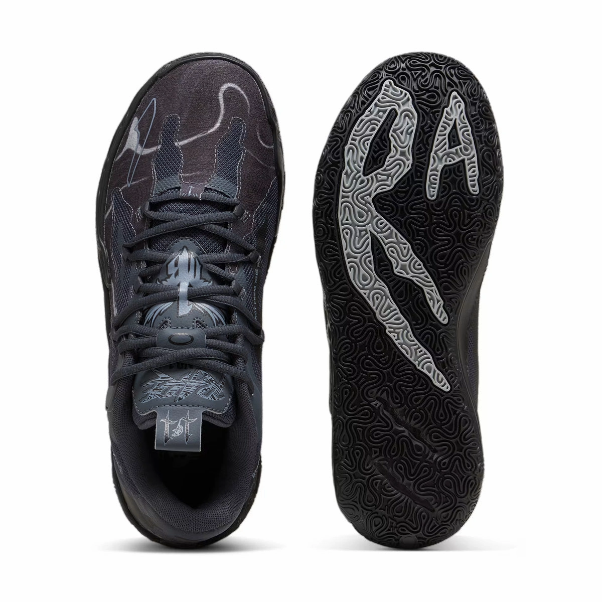   LaMelo Ball MB.03 Lo 'Team Black Grey' Cool Path