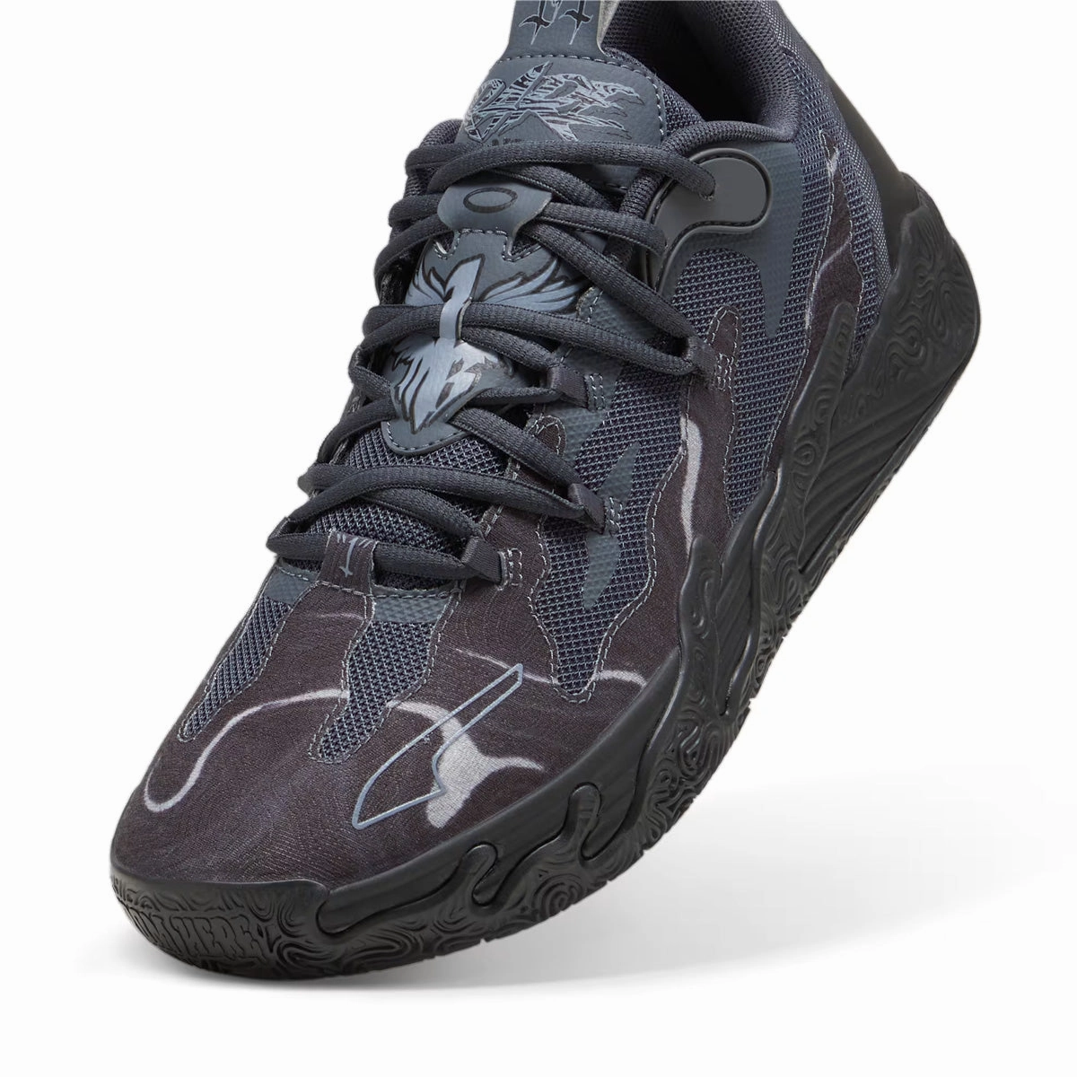   LaMelo Ball MB.03 Lo 'Team Black Grey' Cool Path