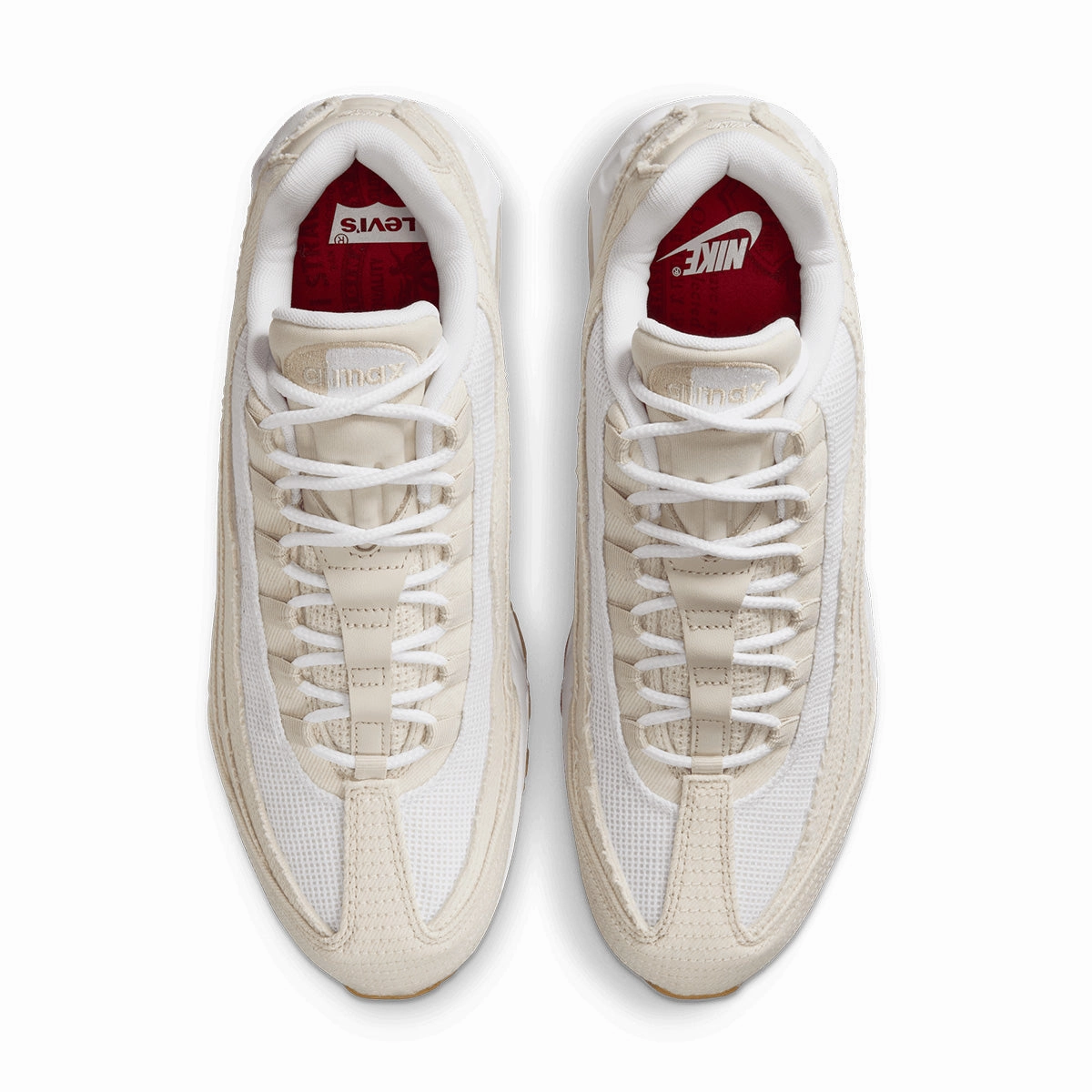   Levi's Air Max 95 OG 'White' Distinctive flair