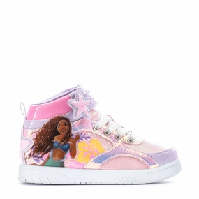 waterproof nylon shoes cushioned shoes Little Mermaid High Top - Kids