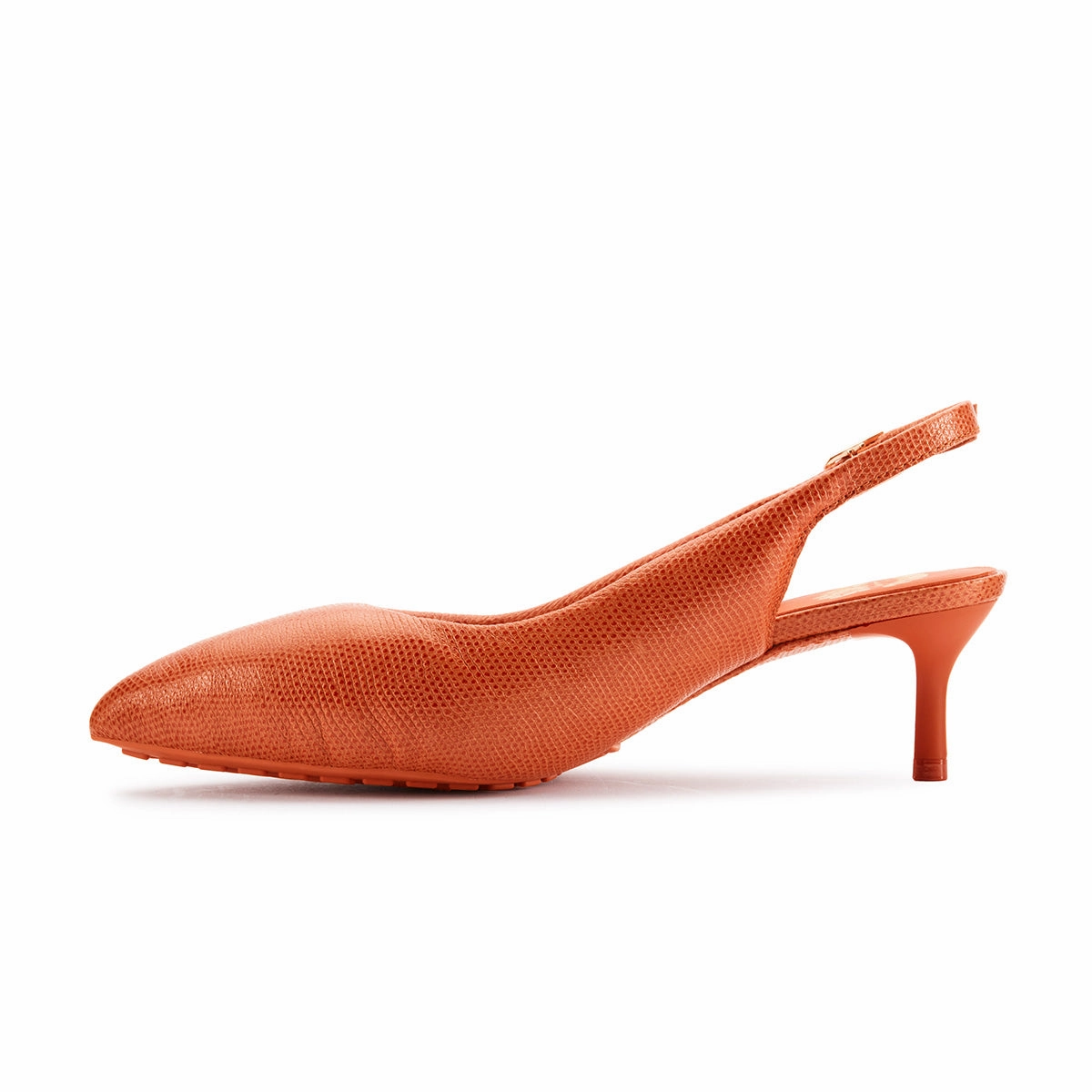   Martine rose Wmns CUR Sling 1 'Orange Interest Leather' Light Motion Step-On Layer