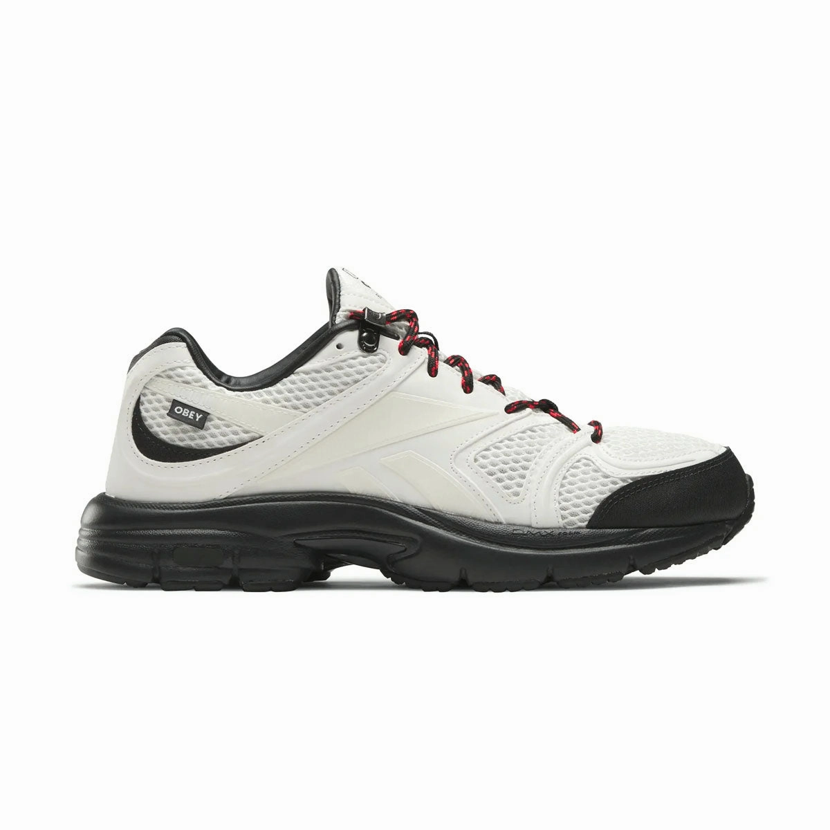   OBEY Premier Road Plus VI 'Chalk Black Red' Leaf Jog