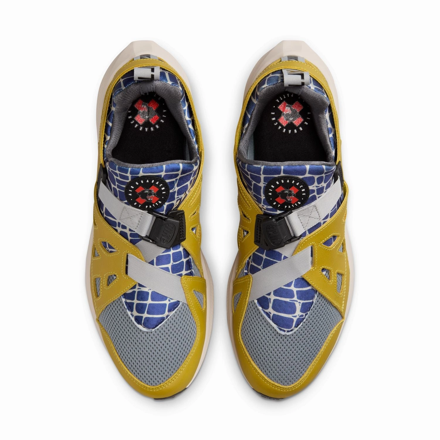   Patta Air Huarache 'Saffron Quartz Cool Grey' Lightweight Cushioning