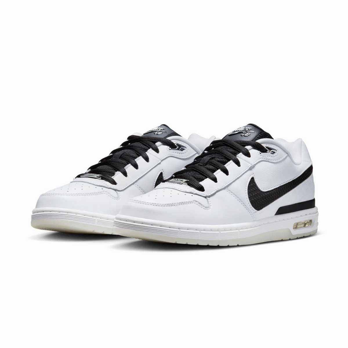  Paul Rodriguez SB Air Zoom Low QS 'White Black' Luxurious lining