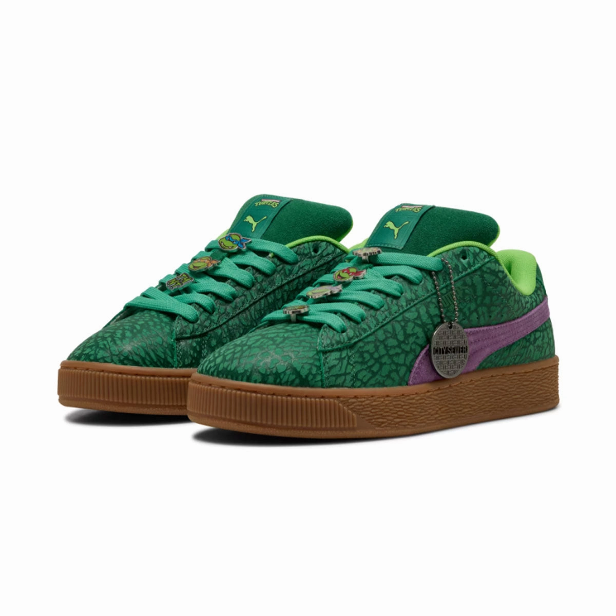   Teenage Mutant Ninja Turtles Suede XL 'Vine Gum' Bold Path