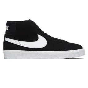 All weather Nike SB Zoom Blazer Mid Shoes - Black/White/White