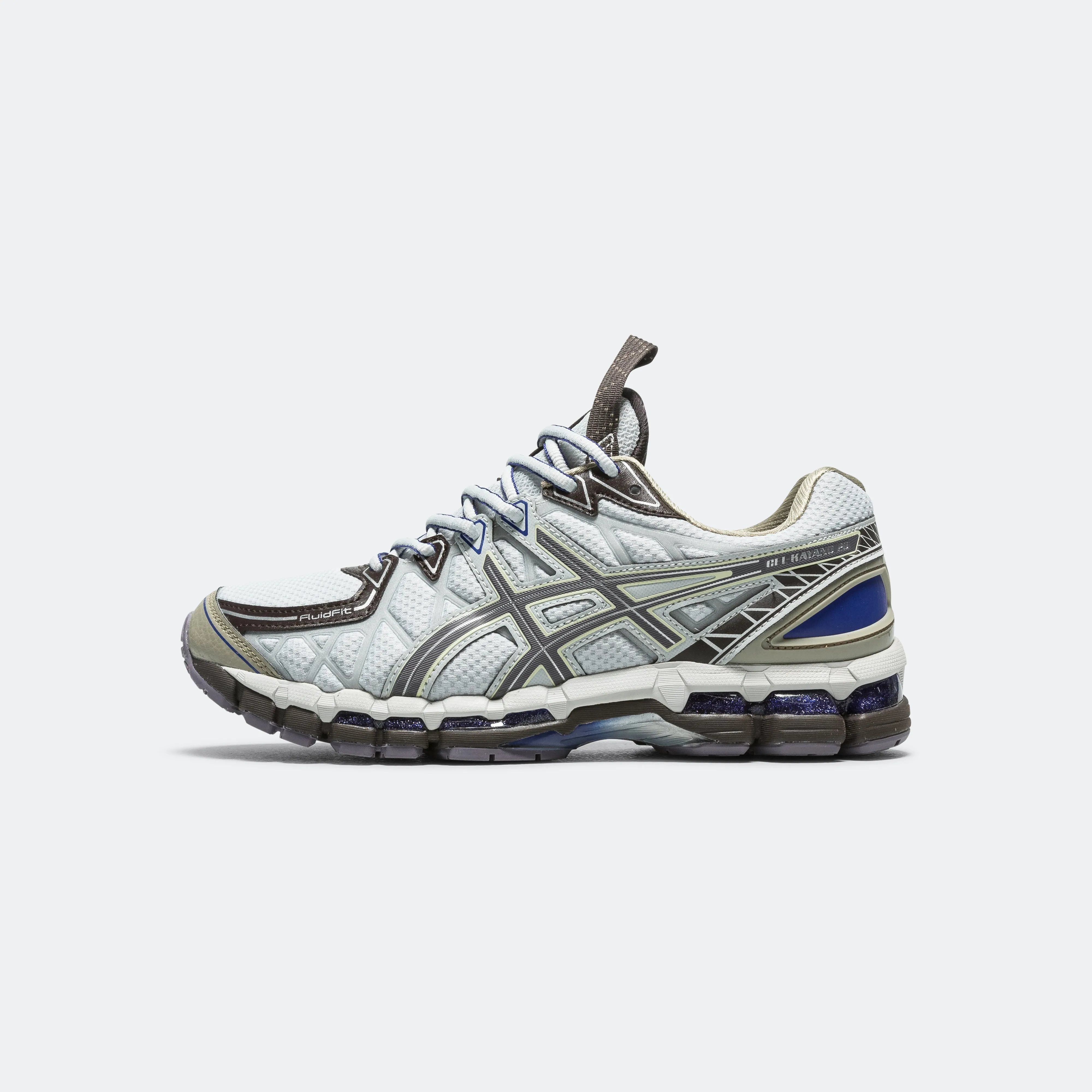 UB10-S GEL-Kayano 20 - Glacier Grey/Lavender Grey Sleek Silhouette