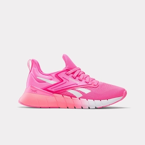ergo fit Rugged outsole supports traction on varied surfaces Reebok Footwear Women Nano Gym Shoes ATOMIC PINK/WHITE