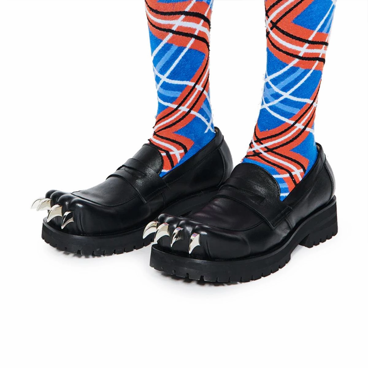 Active Glide Step-On Layer Leather Moccasin Moggies 'Black'