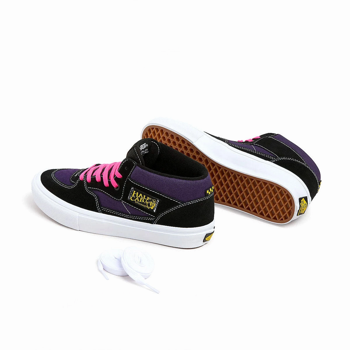 Active Glide Step-On Layer Skate Half Cab 'Black Purple'
