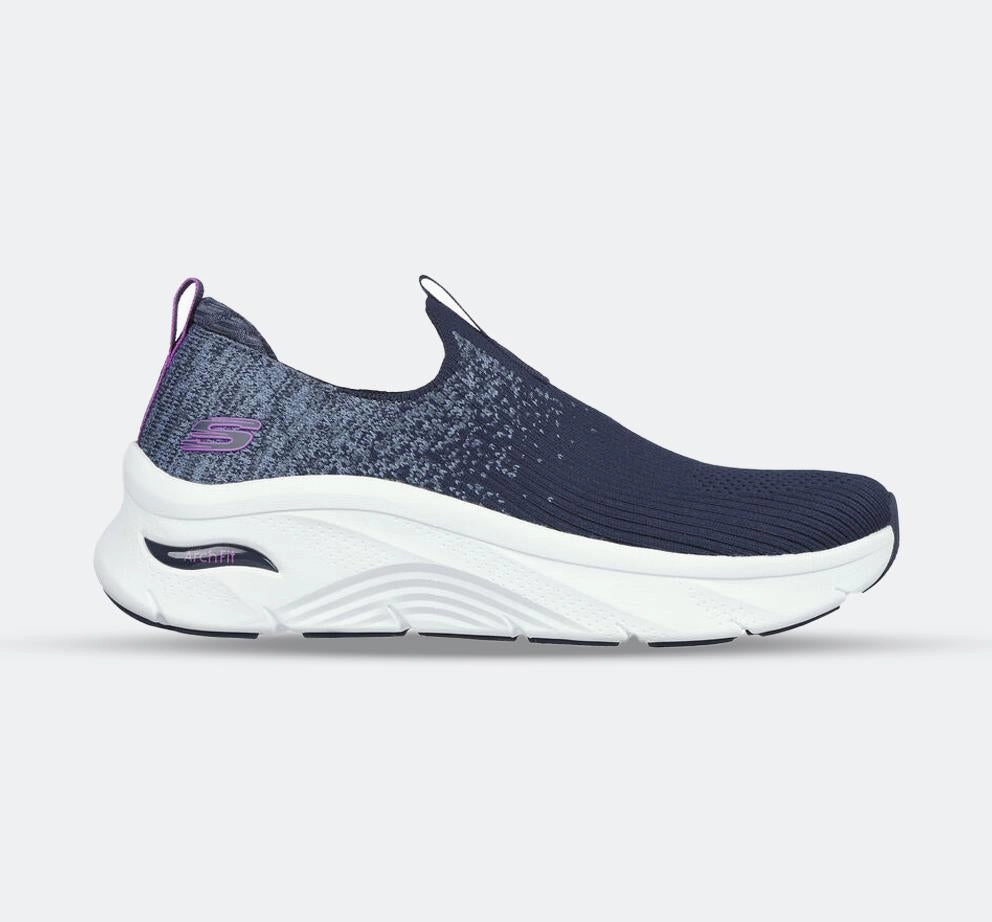 Adaptive Women's Wide Fit Skechers Relaxed Fit 149684 Arch Fit Key Journey Sneakers