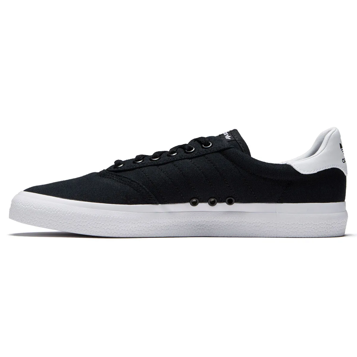 Adidas 3MC Shoes - Core Black/Core Black/White Heel Support