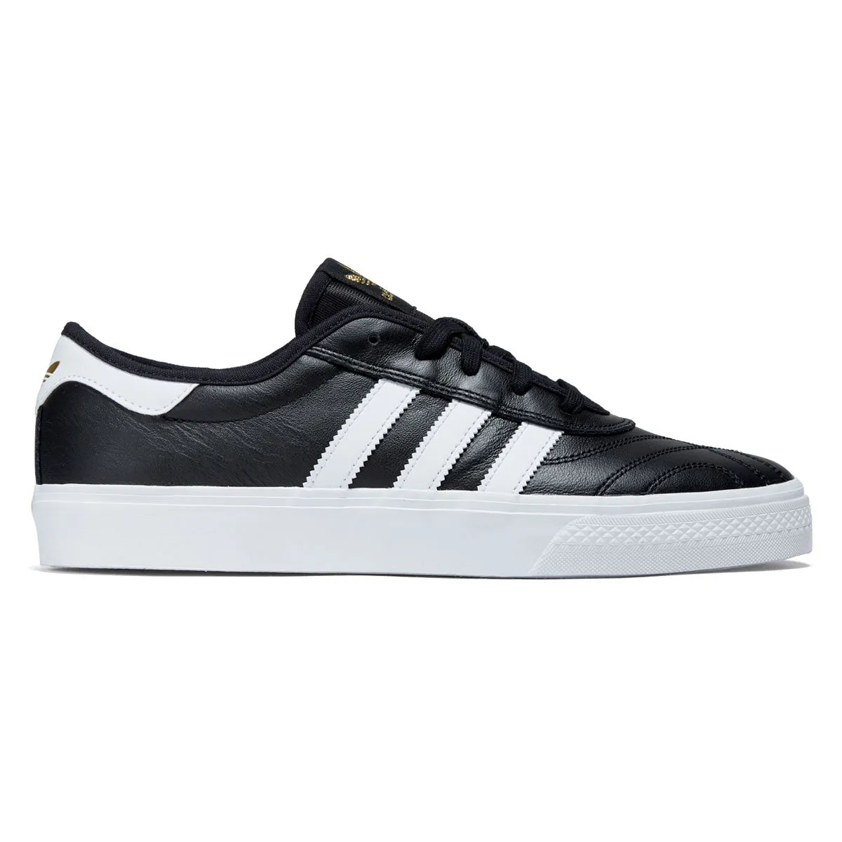 Skater Vibe Adidas Adi Ease Shoes - Core Black/Ftwr White/Gold Metallic
