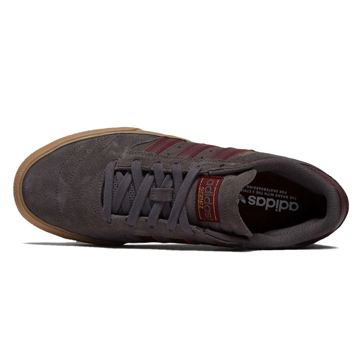 Adidas Busenitz Vulc II Shoes - Charcoal/Red/Gum Urban Trend