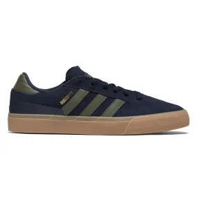 Adidas Busenitz Vulc II Shoes - Legend Ink/Olive Strata/Gold Metallic All Weather Wear Airy Upper