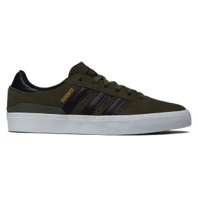 Adidas Busenitz Vulc II Shoes - Olive Strata/Core Black/Ftwr White High Grip