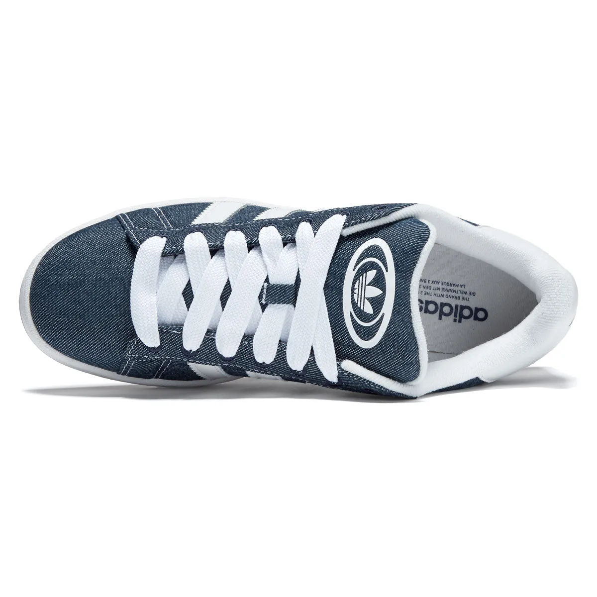 Adidas Campus 00s Shoes - Night Indigo/Crystal White/Ftwr White Rugged Step