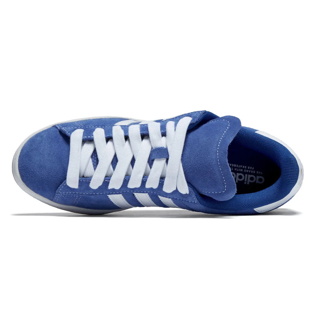 Adidas Campus ADV Shoes - Royal Blue/Ftwr White/Gold Metallic Toe Guard Pro