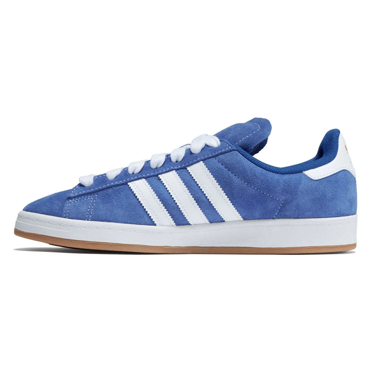 Adidas Campus ADV Shoes - Royal Blue/Ftwr White/Gold Metallic Toe Guard Pro