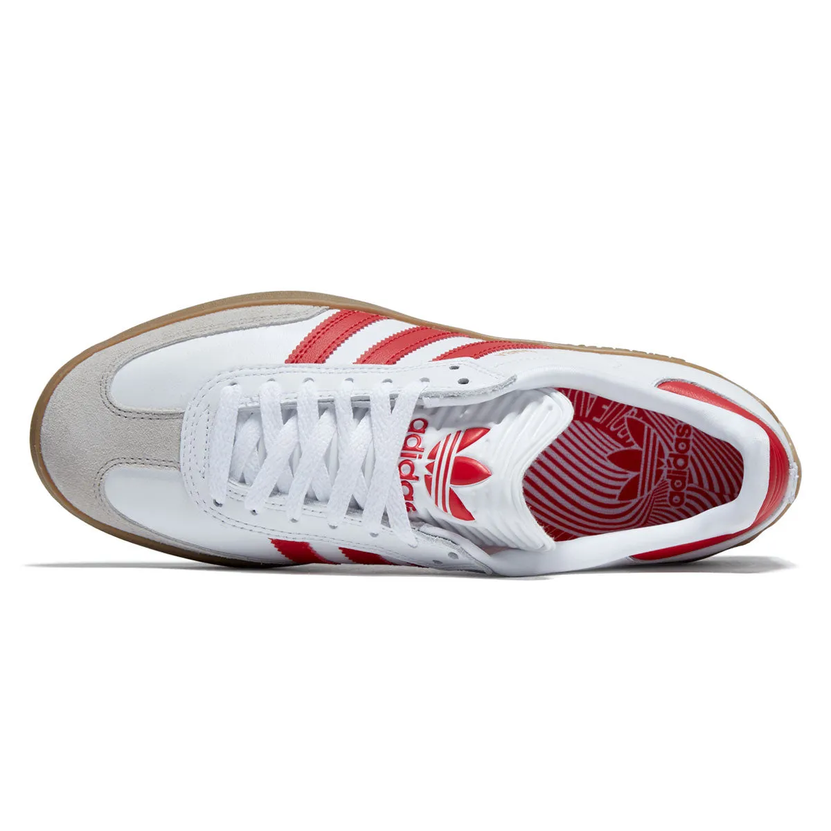 Adidas Puig Samba Shoes - Ftwr White/Better Scarlet/Gum Grip Elite