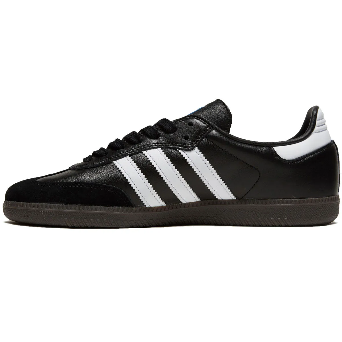 Adidas Samba ADV Shoes - New Black/White/Gum Toe Flow Max