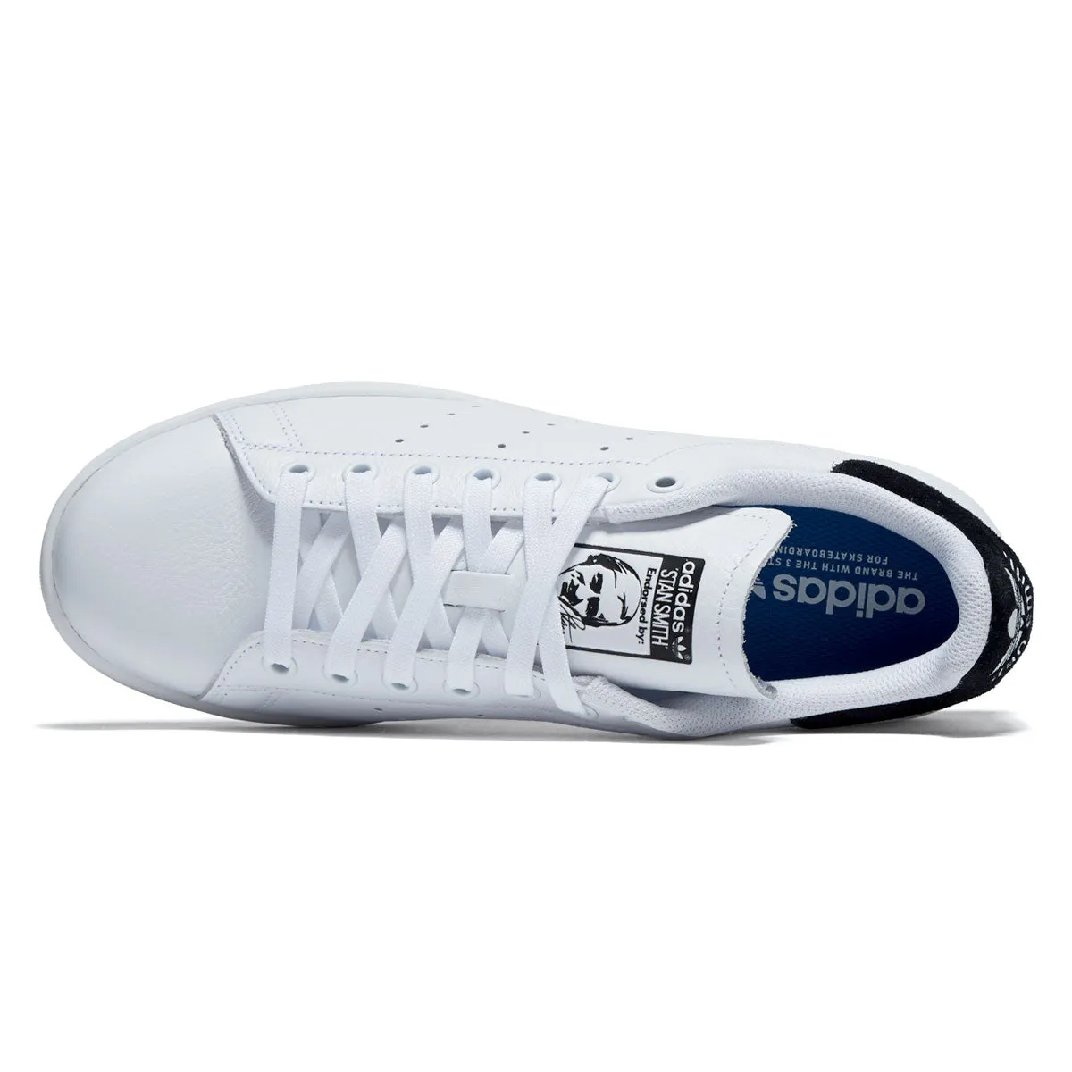 Adidas Stan Smith Adv Shoes - Ftwr White/Core Black/Ftwr White Breathable knit