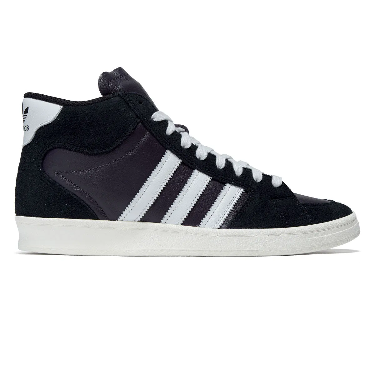 Comfort Padding Free Fit Performance Adidas Superskate Shoes - Core Black/Crystal White/Off White