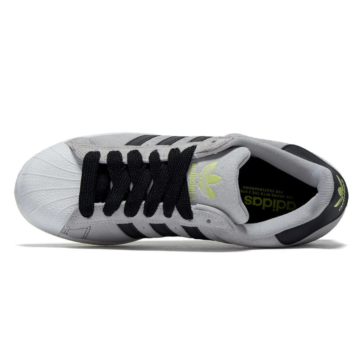 Adidas Superstar ADV Shoes - Grey/Core Black/Gold Metallic Quick Drive