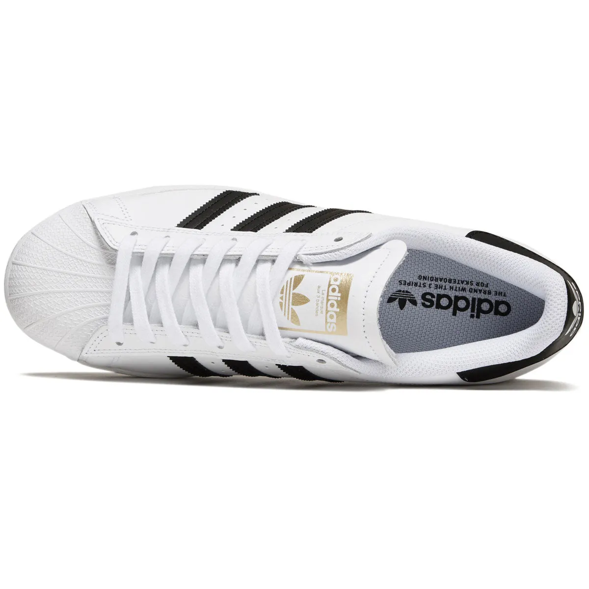 Adidas Superstar Adv Shoes - White/Core Black/White Grip Zone