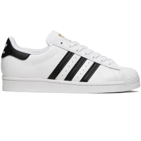 Heavy Duty Shock Ride Adidas Superstar Adv Shoes - White/Core Black/White