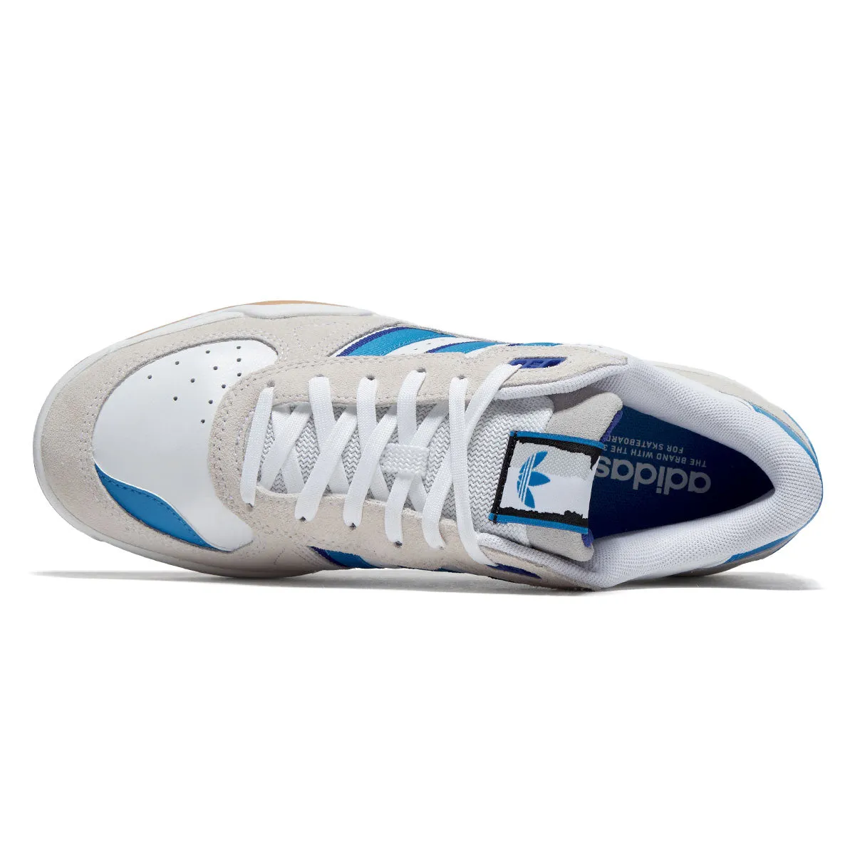 Adidas Tekkira Cup Shoes - Ftwr White/Blue/Blue Shock Max Pro