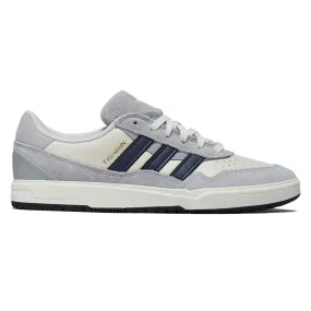 Weekend Energy Streetwear Look Adidas Tyshawn II Shoes - Grey/Core Navy/Core White