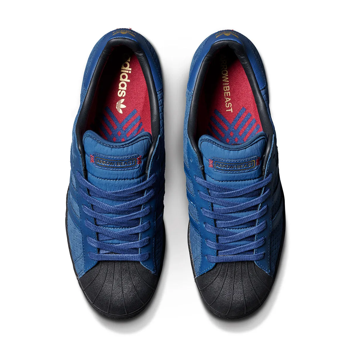 Adidas x Arrow & Beast Superstar ADV Shoes - Night Marine/Core Black Urban Drive