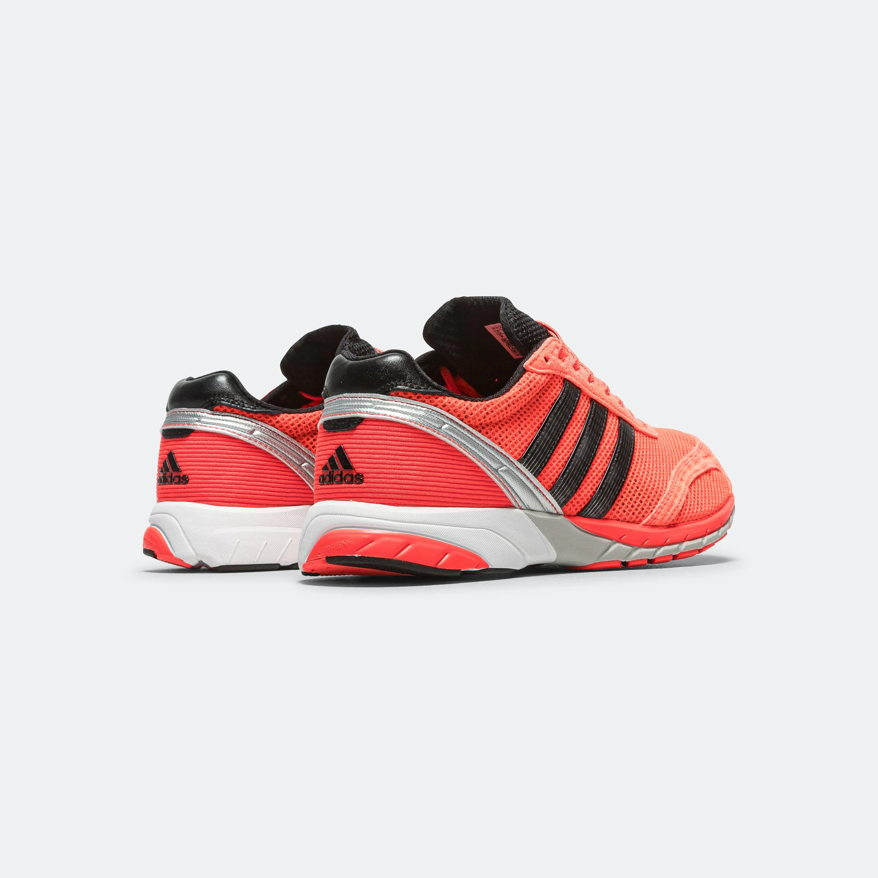 Adizero Adios OG - Footwear White/Solar Red-Core Black Sleek Profile Boost
