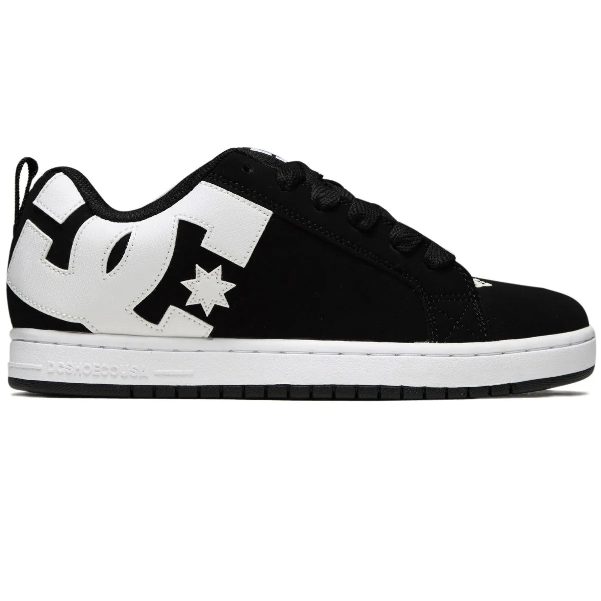 DC Court Graffik Shoes - Black Trendy Look