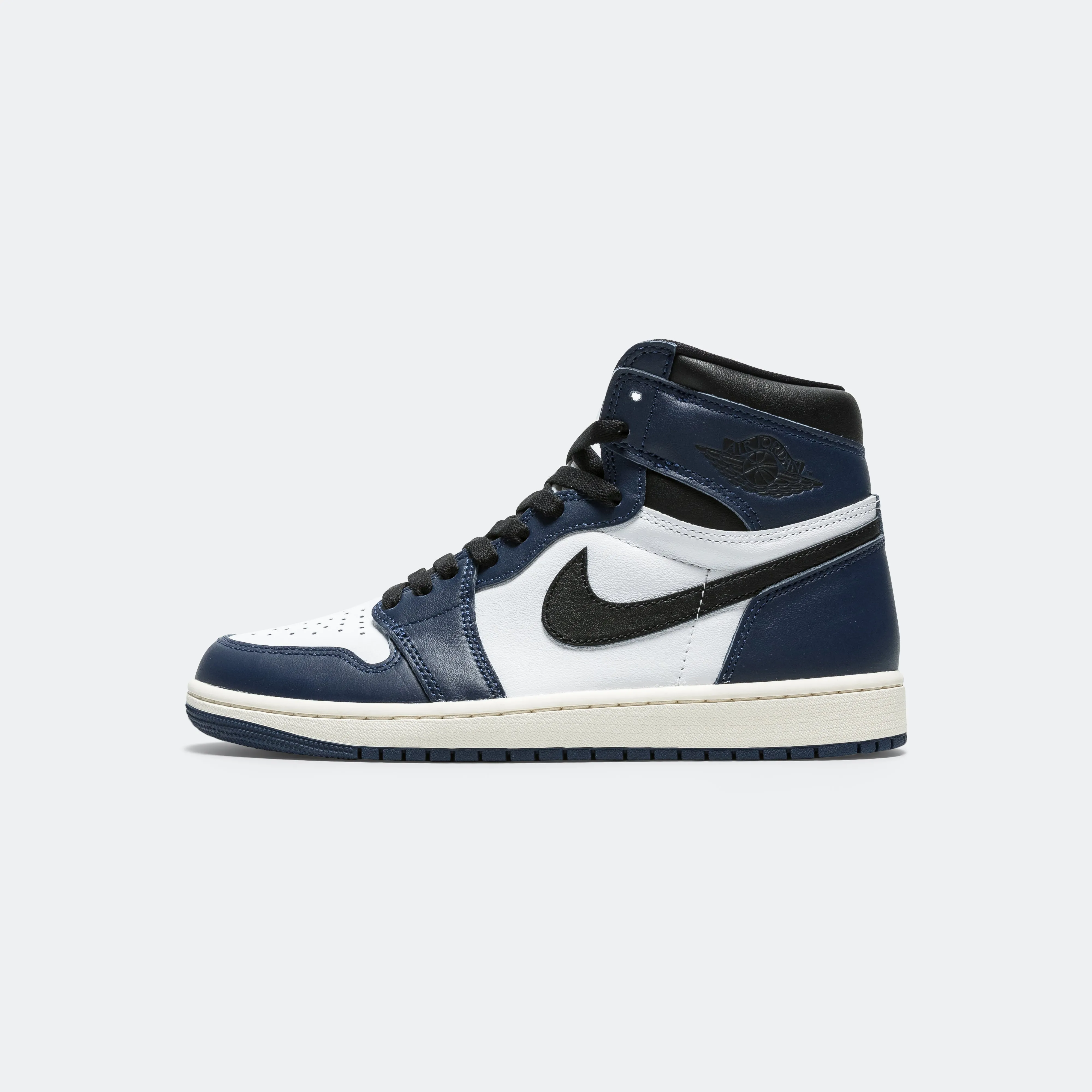 Work Out Air Jordan 1 Retro High OG (GS) - Midnight Navy/Black-White-Sail