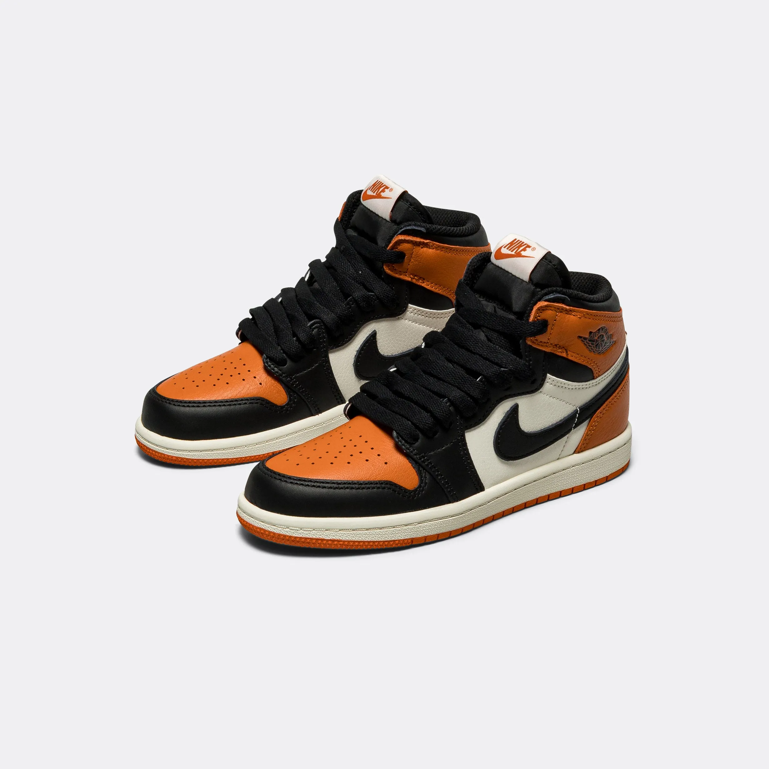 Air Jordan 1 Retro High OG PS - Black/Black-Sail-Starfish Soft Core Build