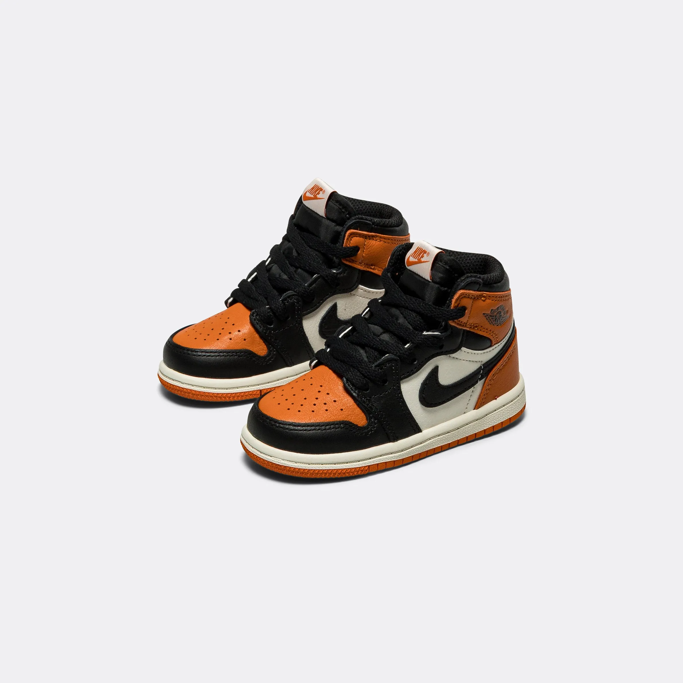 Air Jordan 1 Retro High OG TD - Black/Black-Sail-Starfish All-around ease