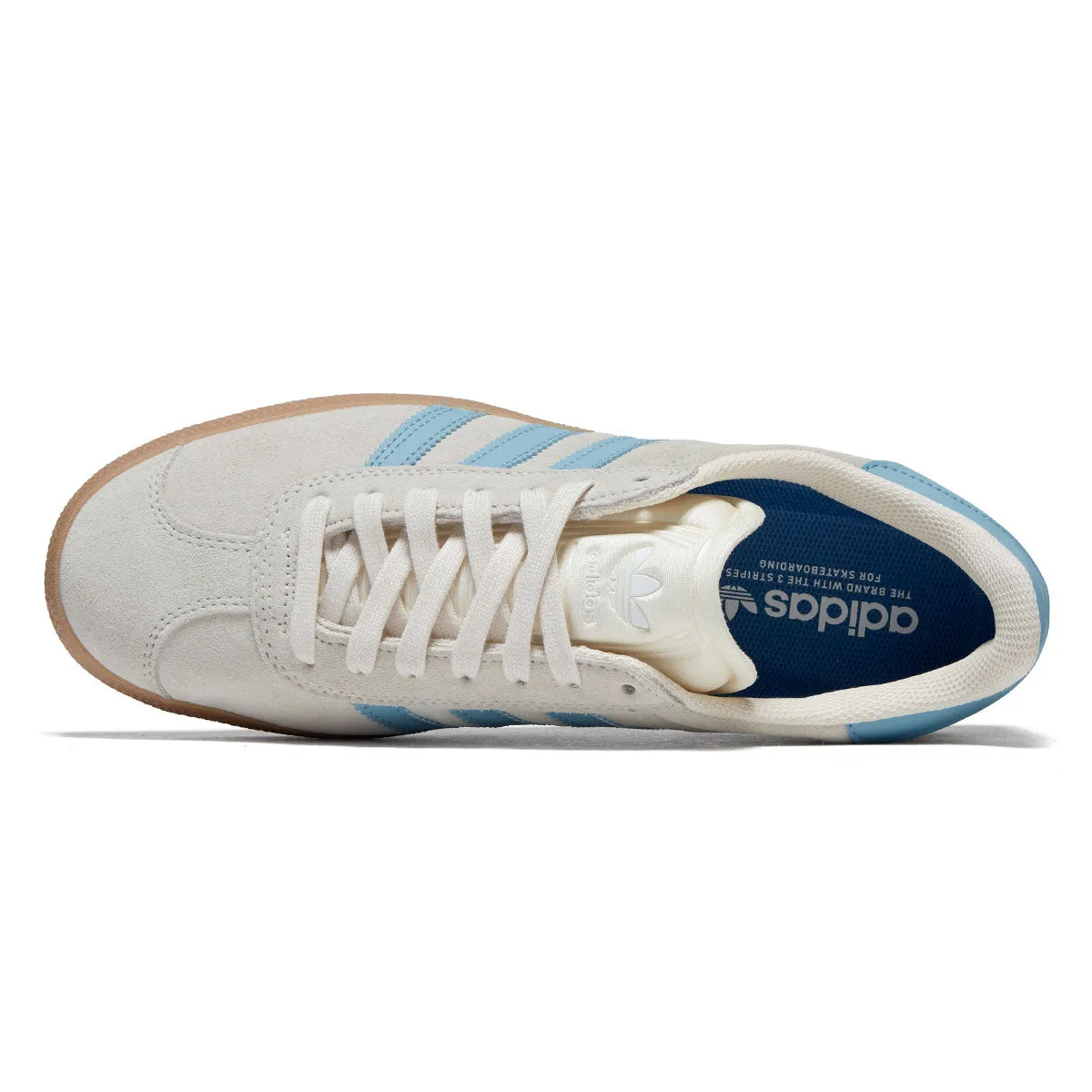 Air Max Pro Adidas Gazelle ADV Shoes - Wonder White/Preloved Blue/Gum