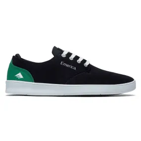 Soft Comfort Outdoor Performance Fit Emerica Romero Laced Shoes - Black/Green/White