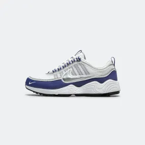 Quick Transition Iconic Style Air Zoom Spiridon SP - White/Metallic Silver-Light Concord