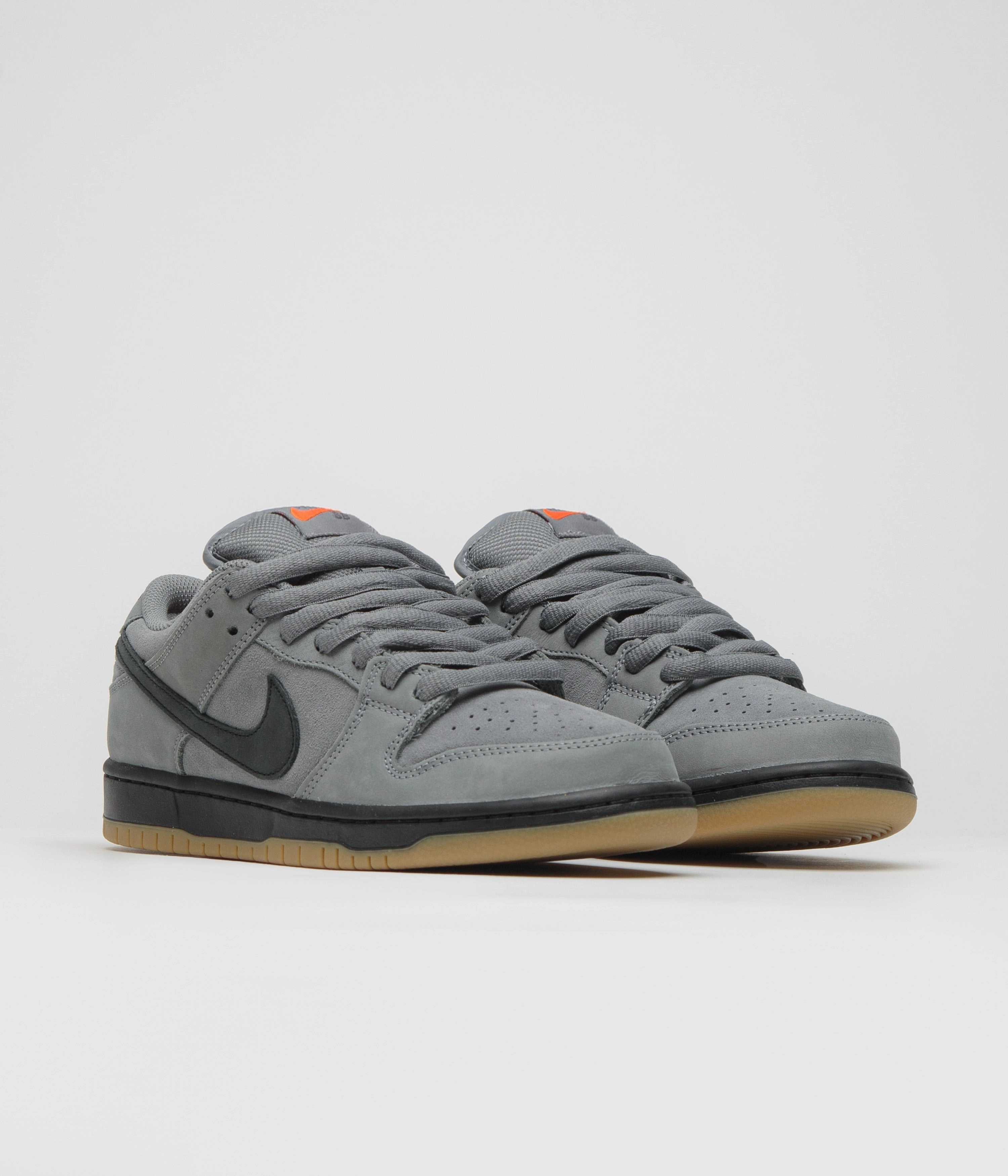 Air - circulation Nike SB Orange Label Dunk Low Pro Shoes - Cool Grey / Black - Cool Grey - Dark Grey
