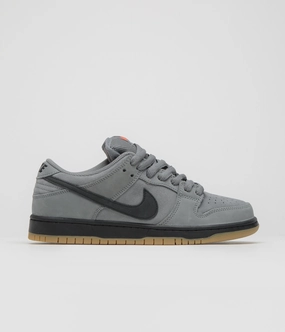 Nike SB Orange Label Dunk Low Pro Shoes - Cool Grey / Black - Cool Grey - Dark Grey sports competition running gear